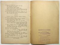 マックス・ラインハルト演出「ホフマン物語」筋書　Max Reinhardt inscenierung Hoffmanns Erzählungen　