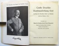 GROSSE DEUTSCHE KUNSTAUSSTELLUNG　1940-1944　内4冊
