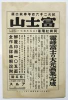 紀元二千六百年記念 霊峰富嶽百態写真展覧会（目録）岡田紅陽作品