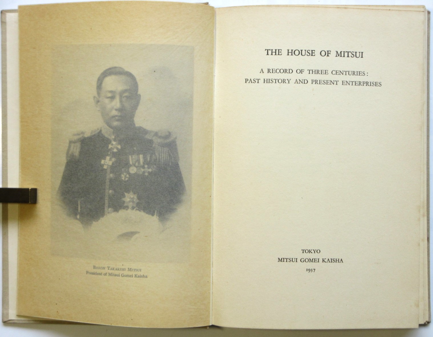 The HOUSE OF MITUI 三井家－三世紀の記録－ / 古本、中古本、古書籍の