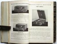 テレフンケン社レコード総目録　DIE ERNTE Telefunkenplatten 1937/38　