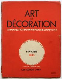 ART ET DÉCORATION　Février 1935