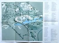 The Olympic Games with the minimum of travel　ミュンヘン・オリンピック会場図