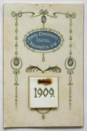 Hans Crescent Hotel 1909 グリーティングカード