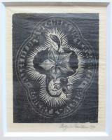 O. Müller 木版画　1920年サイン入