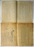松岡洋子旧蔵〈救援〉関係資料　11点