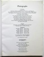 Sotheby's Sale5833 Photographs