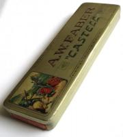 ドイツ製鉛筆空き缶　A.W.FABER“CASTELL”