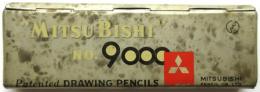 三菱精密製図鉛筆“MITSU-BISHI” No.9000 HB　1ダース