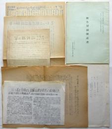天然ガス転換反対・町田市議会”乱入”デッチあげ弾圧裁判資料　7点