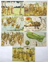 軍事郵便絵葉書　20枚
