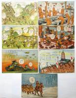軍事郵便絵葉書　20枚
