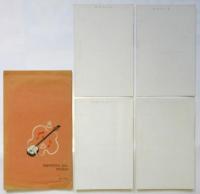 趣味の絵葉書 三朝小唄