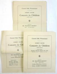 Robert Mayer Concerts for Children　プログラム3部