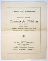 Robert Mayer Concerts for Children　プログラム3部