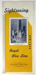 NEW YORK Royal Blue Line