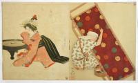 主婦之友附録　美人画印刷色紙　7枚