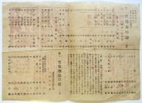 片岡仁左衛門・市川壽美蔵一座　八月興行番組