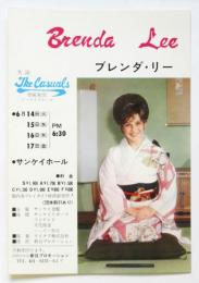 ブレンダ・リー Brenda Lee 来日コンサート宣伝葉書