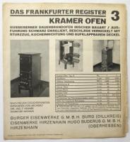 Das Frankfurter Register（Das Neue Frankfurt附録）　3/10/16/17　4枚
