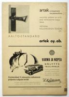 arkkitehti 1939-8 New York World Fair号