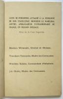 （仏）国賓 仏国特命大使ジョフル元帥閣下 訪日冊子　1922