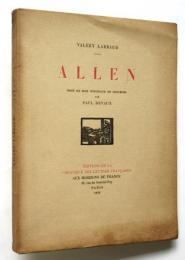 ALLEN　V・ラルボー　初版