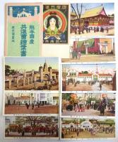 熊本国産共進会絵葉書　3種　袋付