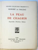 （仏）バルザック 麤皮　La Peau de Chagrin（絵入）