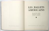 LES BALLETS AMERICAINS de Ruth Page・Bentley Stone・José Limón