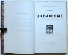 URBANISME　collection de l'esprit nouveau