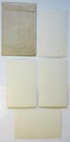 進駐軍土産米軍絵葉書　4枚