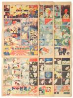 よみうり少年新聞　第95/96/97/98/102/103/104/105/106/107/108/110/111号　夏川八郎「パン太の冒険」掲載号　13部