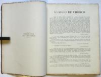 GIORGDE DE CHIRICO　12 Travole in fototipia con vari giudizi critici