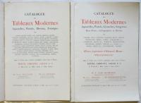 Tableaux Modernes 売立目録 1926　2冊