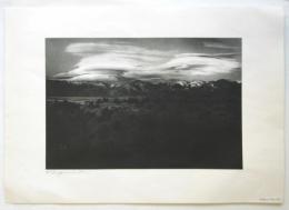 ユージン・スミス　Clauds over Taos　印刷にサイン入