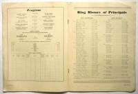 SCHMELING-SHARKEY World's Heavyweight Championship　Program