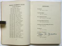 Tokyo Women's Club Year Book 1939-1940　会員証共