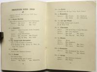 Tokyo Women's Club Year Book 1939-1940　会員証共