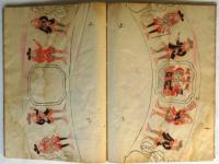 古伊万里金襴手絵付粉本帖