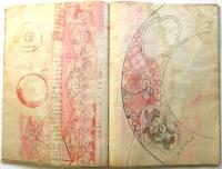 古伊万里金襴手絵付粉本帖