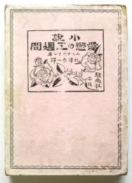 小説 愛慾の三週間
