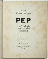 ＰＥＰ　J. L. Wetcheeks amerikanisches Liederbuch