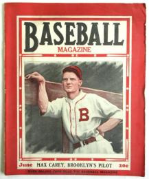 BASEBALL MAGAZINE June,1932　Vol.49 No.1