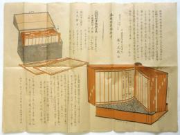加除自在 町村事務期日表　大絵入チラシ