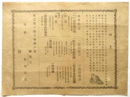 鳩ケ谷町共同青物市場「歌舞伎」興行口上