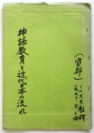 神話教育と近代日本の流れ