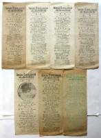 赤阪帝國館ニュース 1920 No.1～No.6/番組　13部