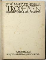 Herédia　TROPHÄEN　独訳詩集「トロフィー」