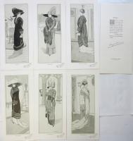 Quelques Modeles en Fourrures pour l'Hiver 1910-1911 par Leroy & Schmidt 冬物毛皮型録
